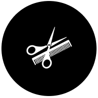 Scissor and Comb icon